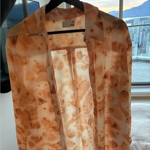 Orange Wilfred Blouse